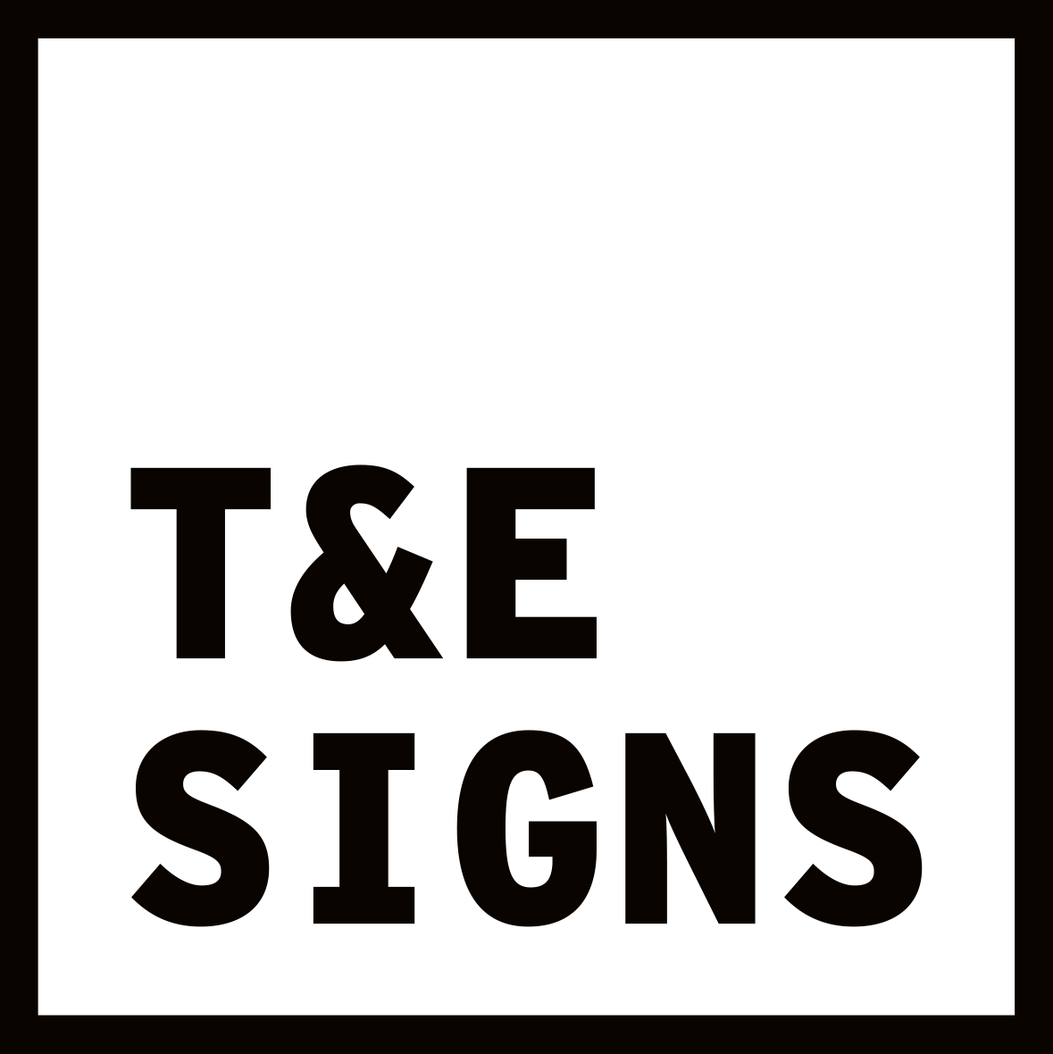 T&E Signs